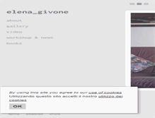 Tablet Screenshot of elenagivone.com
